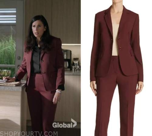 The Unicorn: Season 2 Episode 4 Delia's Maroon Suit | Shop Your TV