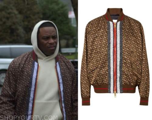 Fendi Men's T-Shirt And Tracksuit Outfit Of Woody McClain As Cane