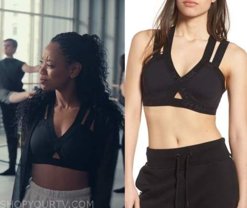 WornOnTV: Neveah's burgundy cutout bralette on Tiny Pretty Things, Kylie  Jefferson