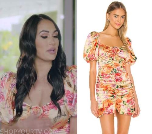 Total Bellas: Season 6 Episode 6 Brie's Ruched Mini Dress | Fashion