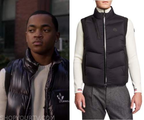 Louis Vuitton Monogram Embossed Utility Jacket worn by Cane Tejada