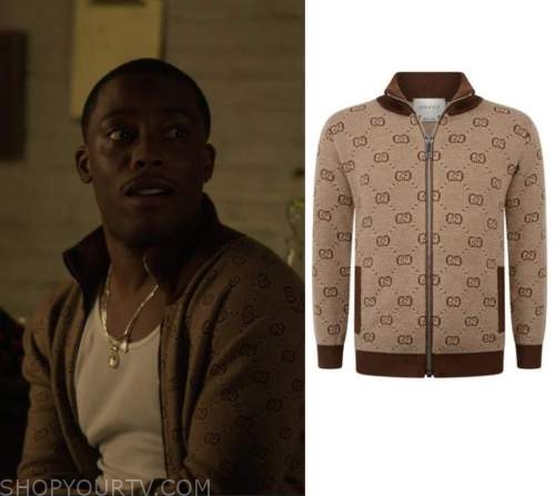 Fendi Men's T-Shirt And Tracksuit Outfit Of Woody McClain As Cane