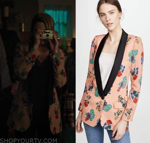 Riverdale Season 5 Episode 1 Alice S Floral Blazer Shop Your Tv