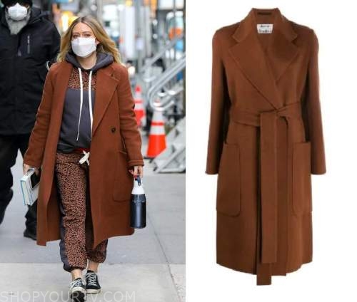 Younger: Season 7 Filming Kelsey's Brown/Rust Colored Coat | Fashion ...