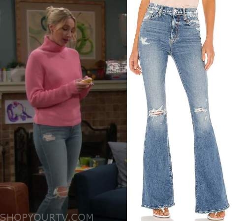 Last Man Standing: Season 9 Episode 5 Mandy's Ripped Flare Jeans | Shop ...