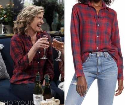 Last Man Standing Season 9 Episode 3 Vanessa S Plaid Shirt Shop Your Tv