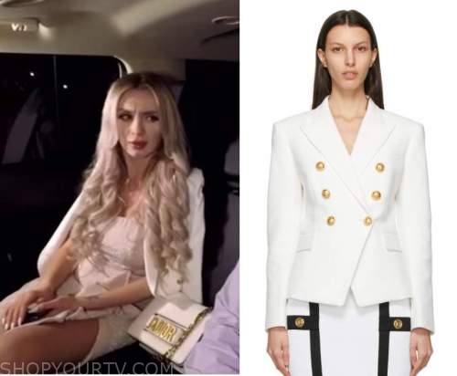 500px x 412px - 90 Day Fiance: Season 8 Episode 10 Yara's White Blazer | Fashion, Clothes,  Outfits and Wardrobe on | Shop Your TV