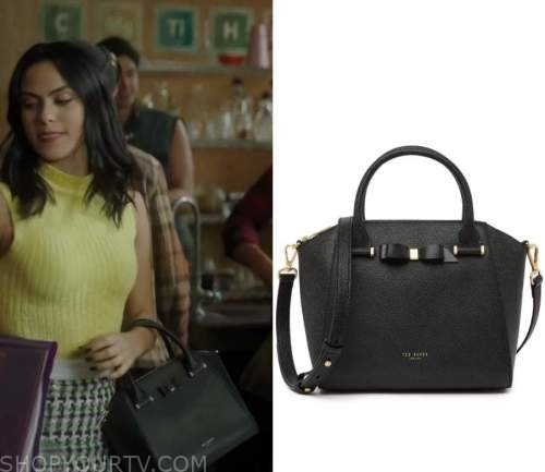 Riverdale: Season 5 Episode 3 Veronica's Black Zip Tote Bag | Shop Your TV