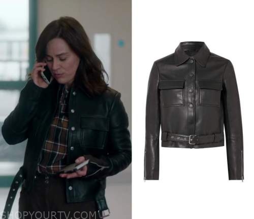 The Drowning: Season 1 Episode 2 Jodie's Black Leather Jacket 