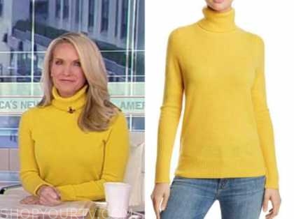 America's Newsroom: February 2021 Dana Perino's Yellow Turtleneck ...