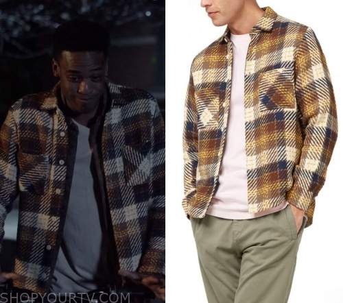 The Rookie: Season 3 Episode 6 Jackson's Plaid Overshirt | Shop Your TV