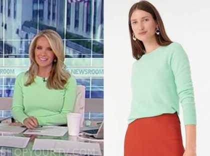 America's Newsroom: March 2021 Dana Perino's Mint Green Sweater | Shop ...