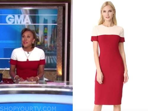 Good Morning America: March 2021 Robin Roberts's Red and White ...