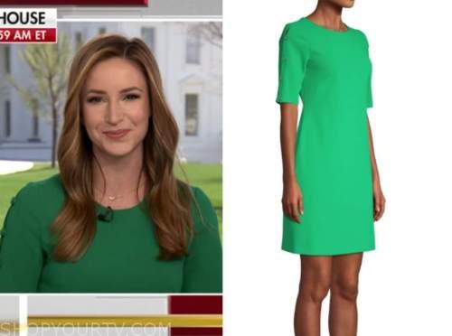 The Faulkner Focus: March 2021 Kristin Fisher's Green Button Sleeve ...