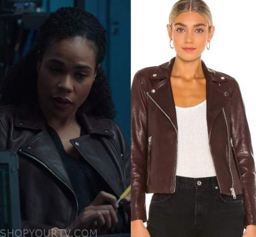 FBI - Most Wanted: Season 2 Episode 7 Sheryll's Red Leather Jacket ...