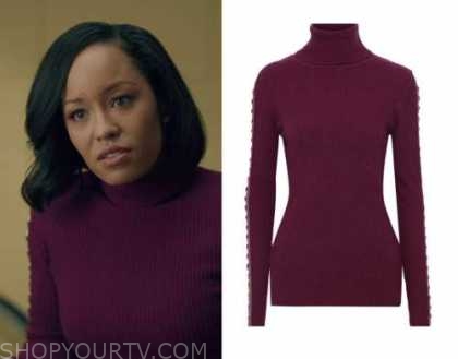 Queen Sugar: Season 5 Episode 2 Charley's Cut Out Sleeve Sweater | Shop ...