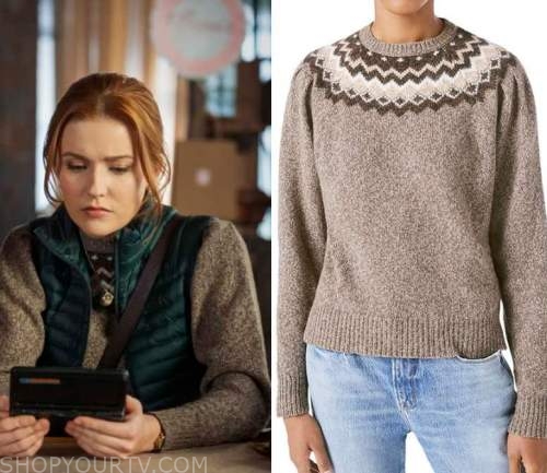 Nancy Drew Season 2 Episode 12 Nancy S Fair Isle Sweater Shop Your Tv