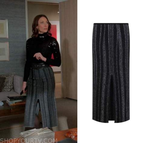 Younger: Season 7 Episode 6 Quinn's Metallic Skirt | Shop Your TV