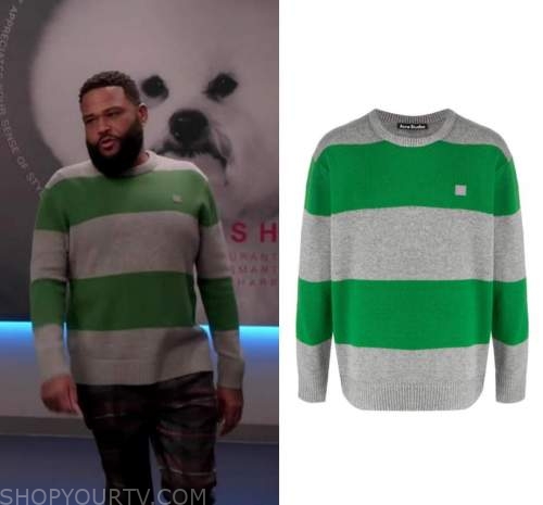 Gucci Tiger intarsia wool jumper worn by Andre 'Dre' Johnson