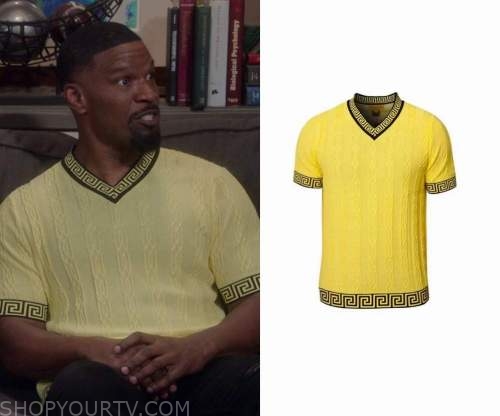 jamie foxx versace shirt