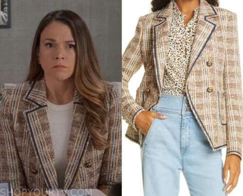 Younger: Season 7 Episode 5 Liza's Tweed Blazer | Shop Your TV