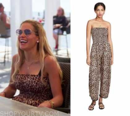 peixoto leopard jumpsuit