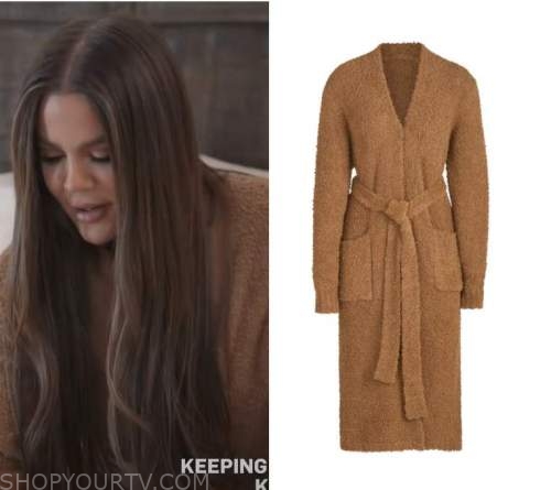 WornOnTV: Khloe's brown Louis Vuitton logo bikini on Keeping Up with the  Kardashians, Khloe Kardashian