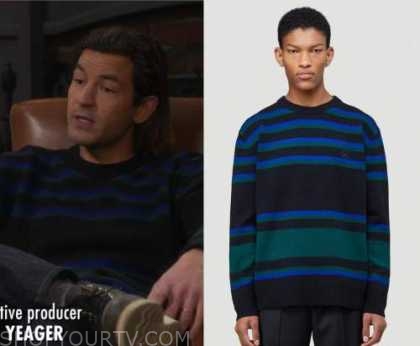 Last Man Standing Season 9 Episode 18 Ryan S Striped Sweater Shop Your Tv