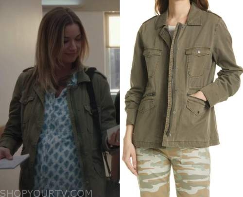 The Resident: Season 4 Episode 12 Nicolette's Military Jacket | Fashion ...