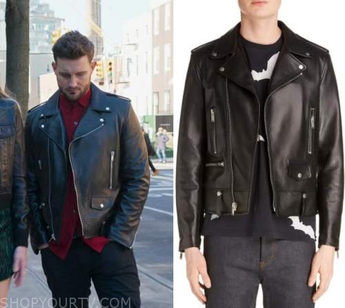 Younger: Season 7 Episode 8 Josh's Leather Biker Jacket | Shop Your TV