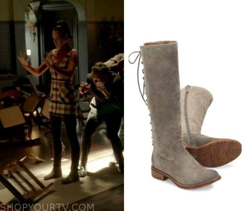 Legacies: Season 3 Episode 12 Josie's Suede Boots | Shop Your TV