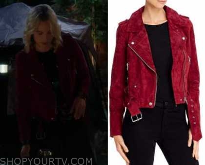 Last Man Standing Season 9 Episode Mandy S Red Suede Jacket Shop Your Tv