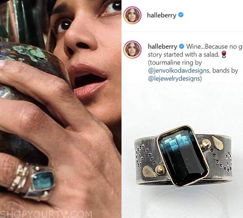 Halle berry hot sale engagement ring