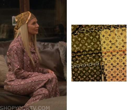 RH of Salt Lake City: Season 1 Episode 11 Whitney's Brown LV Logo Backpack