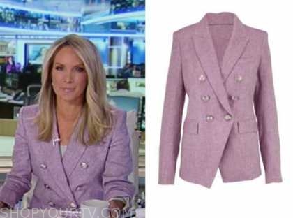 America's Newsroom: June 2021 Dana Perino's Purple Double Breasted ...