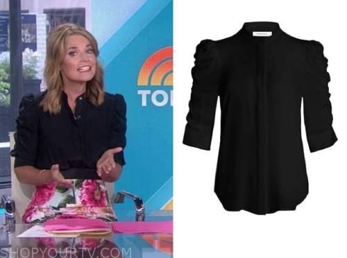 The Today Show: June 2021 Savannah Guthrie's Black Top | Shop Your TV