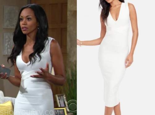 The Young and the Restless: June 2021 Amanda Sinclair's White Knit ...