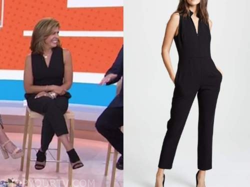 The Today Show: June 2021 Hoda Kotb's Black Jumpsuit | Shop Your TV