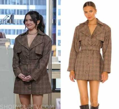 The Bold Type: Season 5 Episode 5 Jane's Checked Blazer Dress | Shop ...