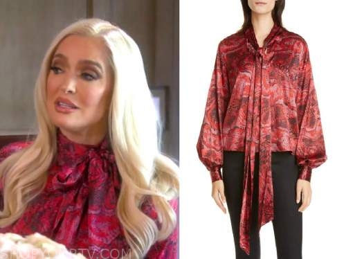 Real Housewives of Beverly Hills: Season 11 Episode 5/6 Dorit's LV Printed  Collared Dress