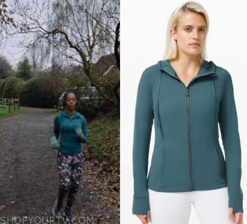 LULULEMON HOODED DEFINE JACKET NULU - DETE (Dessert Teal) in