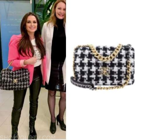 Real Housewives of Beverly Hills: Season 11 Episode 6 Kyle's Houndstooth Bag