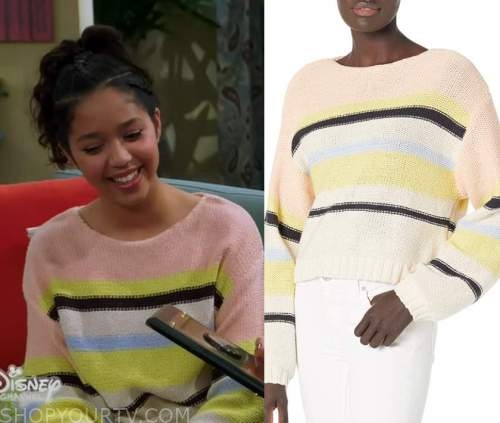 Sydney To The Max: Season 3 Episode 14 Sydney's Striped Sweater | Shop ...