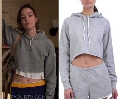 Atypical: Season 4 Episode 5 Casey's Cropped Hoodie | Fashion, Clothes,  Outfits and Wardrobe on | Shop Your TV