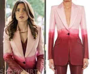 Charmed: Season 3 Episode 17 Abigail's Dip Dye Blazer | Shop Your TV