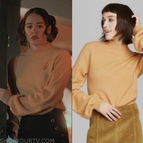 Legacies: Season 3 Episode 3 Josie's Yellow Sweater | Shop Your TV