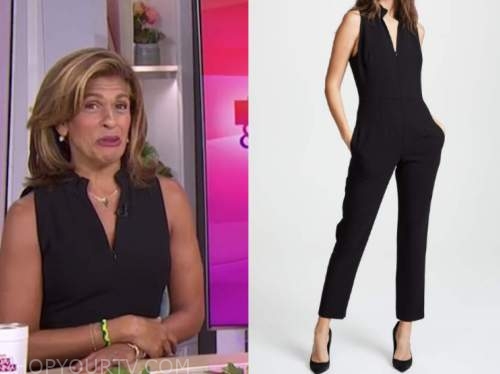 The Today Show: July 2021 Hoda Kotb's Black Jumpsuit | Shop Your TV