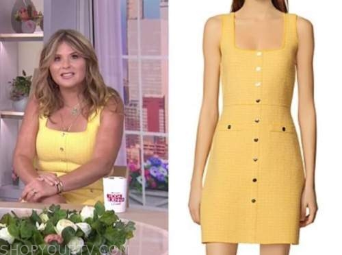 The Today Show: July 2021 Jenna Bush Hager's Yellow Dress | Shop Your TV