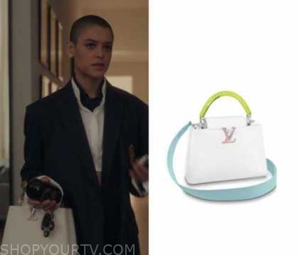 Gossip Girl Reboot: Season 1 Brown LV Logo Bag