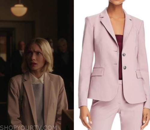 Gossip Girl Reboot: Season 1 Episode 3 Kate's Lilac Pink Blazer | Shop ...